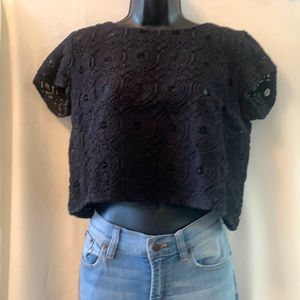 BNNU Black inspired Designer Crop top